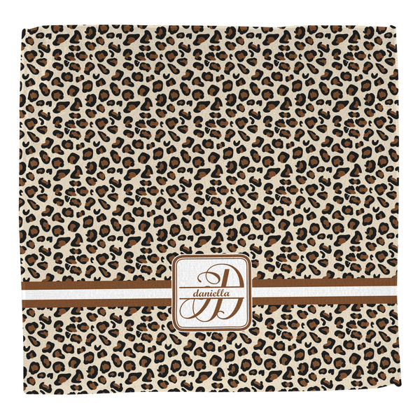 Leopard Print Washcloth - Front - No Soap