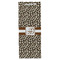 Leopard Print Wine Gift Bag - Gloss - Front