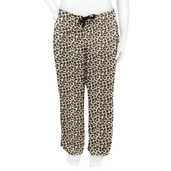 Leopard Print Women's Pj on model - Front