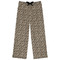 Leopard Print Womens Pajama Pants (Personalized)