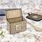 Leopard Print Wood Recipe Boxes - Lifestyle