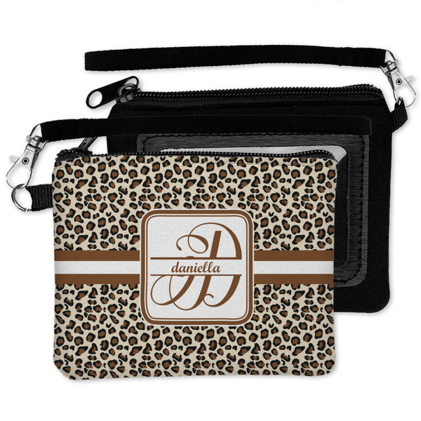 Leopard Print Wristlet ID Cases - MAIN