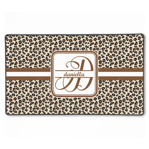 Custom Leopard Print XXL Gaming Mouse Pad - 24" x 14" (Personalized)