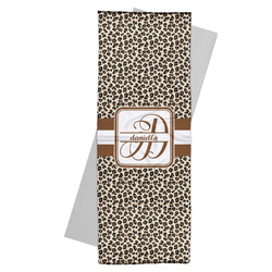 Leopard Print Yoga Mat Towel (Personalized)