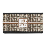 Leopard Print Leatherette Ladies Wallet (Personalized)