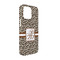 Leopard Print iPhone 13 Case - Angle