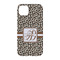 Leopard Print iPhone 14 Case - Back