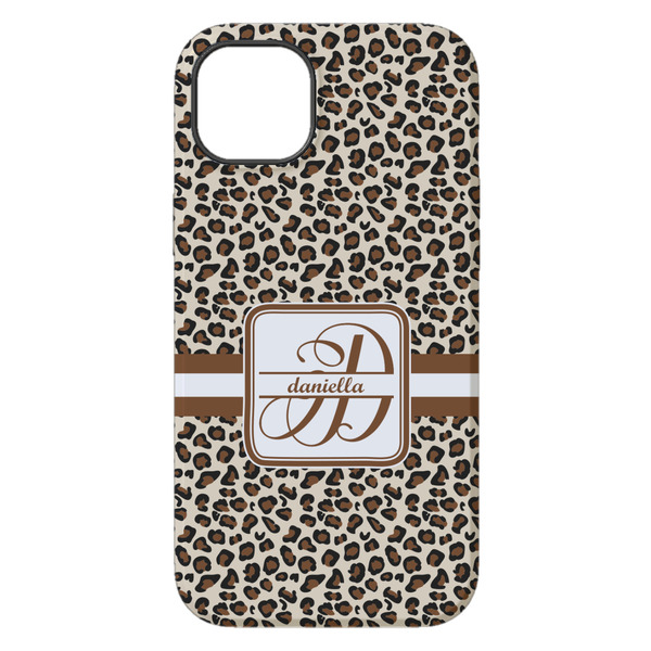 Leopard Print iPhone 14 Plus Tough Case - Back