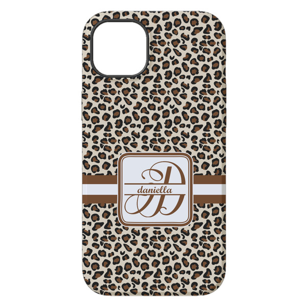 Leopard Print iPhone 14 Pro Max Tough Case - Back