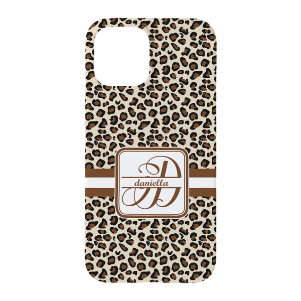 Leopard Print iPhone 15 Case - Back