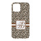 Leopard Print iPhone 15 Case - Back