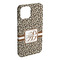 Leopard Print iPhone 15 Plus Case - Angle