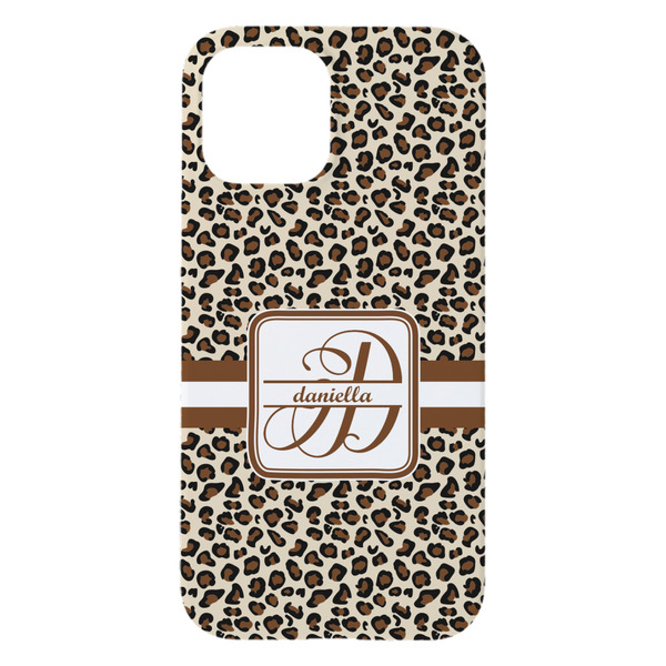Leopard Print iPhone 15 Plus Case - Back