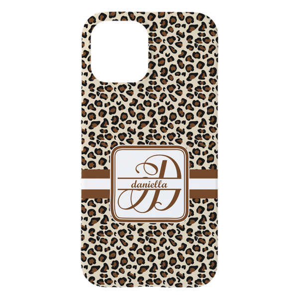 Leopard Print iPhone 15 Pro Max Case - Back