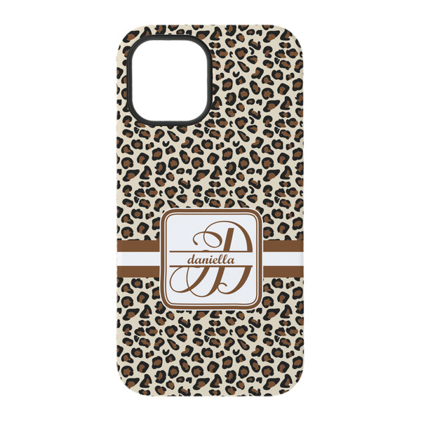 Leopard Print iPhone 15 Pro Tough Case - Back