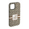Leopard Print iPhone Case - Rubber Lined - iPhone 15 (Personalized)
