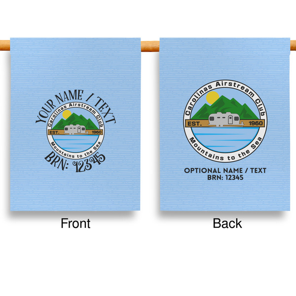 Carolina Airstream Club Garden Flags - Large - Double Sided - APPROVAL