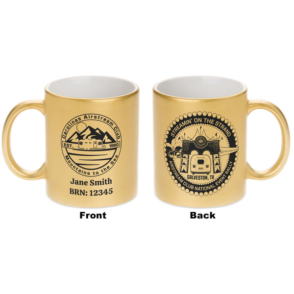 Carolina Airstream Club Gold Mug - Apvl