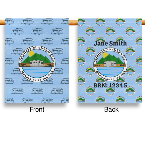 Carolina Airstream Club House Flags - Double Sided - APPROVAL