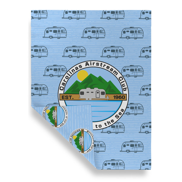 Carolina Airstream Club House Flags - Double Sided - FRONT FOLDED