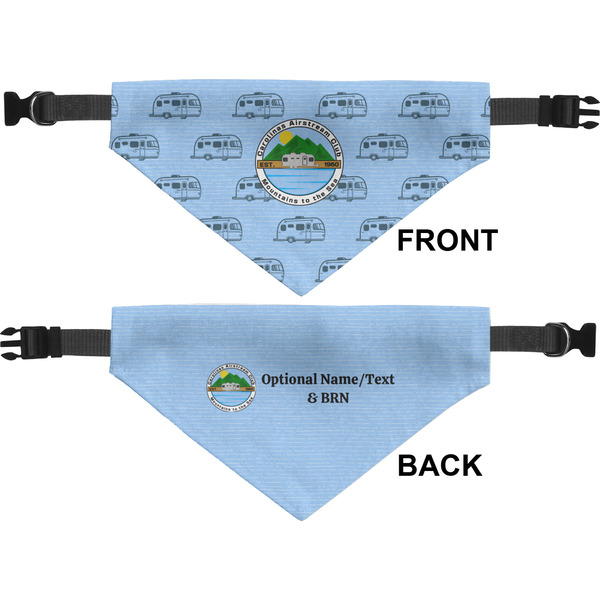 Carolina Airstream Club Medium Dog Bandana Approval
