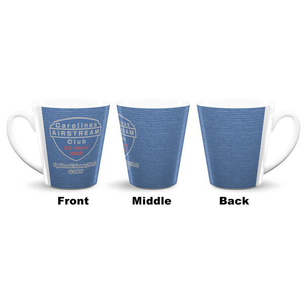 65th Anniversary of  the Carolina Airstream Club 12 Oz Latte Mug - Approval