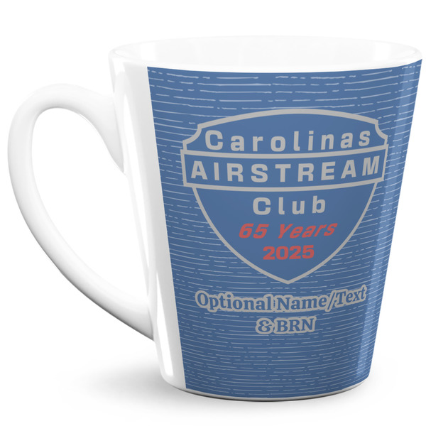 Custom 65th Anniversary of  the Carolina Airstream Club 12 oz Latte Mug