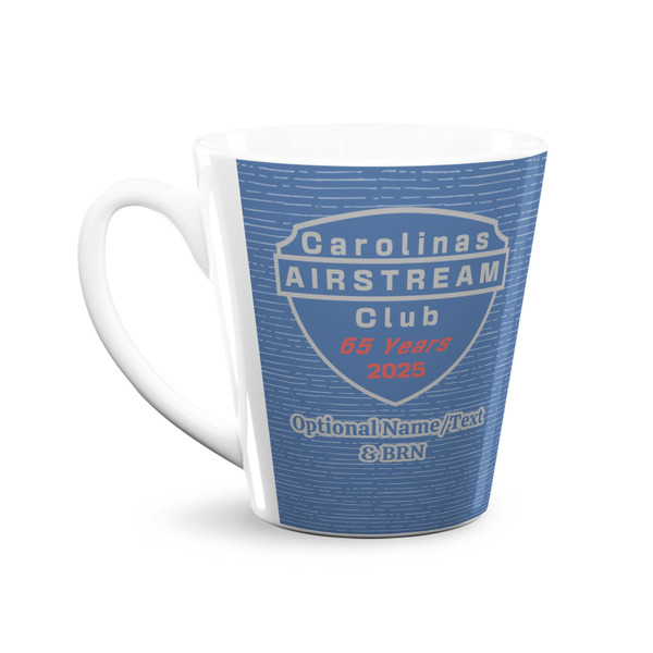 65th Anniversary of  the Carolina Airstream Club 12 Oz Latte Mug - Front