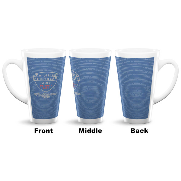 65th Anniversary of  the Carolina Airstream Club 16 Oz Latte Mug - Approval