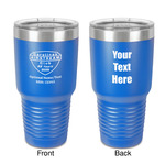65th Anniversary of  the Carolina Airstream Club 30 oz Stainless Steel Tumbler - Royal Blue - Double-Sided
