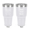 65th Anniversary of  the Carolina Airstream Club 30 oz Stainless Steel Tumbler - White - Double-Sided