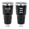 65th Anniversary of  the Carolina Airstream Club 30 oz Stainless Steel Tumbler - Black - Double-Sided