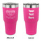 65th Anniversary of  the Carolina Airstream Club 30 oz Stainless Steel Tumbler - Pink - Double-Sided