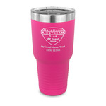 65th Anniversary of  the Carolina Airstream Club 30 oz Stainless Steel Tumbler - Pink - Single-Sided