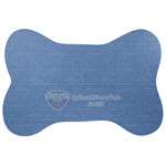 65th Anniversary of  the Carolina Airstream Club Bone Shaped Dog Food Mat