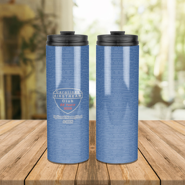 65th Anniversary of  the Carolina Airstream Club Stainless Steel Tumbler - Lifestyle