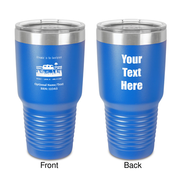 Custom Region 3 - 2025 Rally 30 oz Stainless Steel Tumbler - Royal Blue - Double-Sided