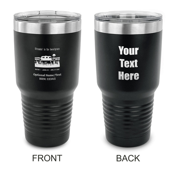 Custom Region 3 - 2025 Rally 30 oz Stainless Steel Tumbler - Black - Double-Sided