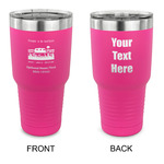 Region 3 - 2025 Rally 30 oz Stainless Steel Tumbler - Pink - Double-Sided