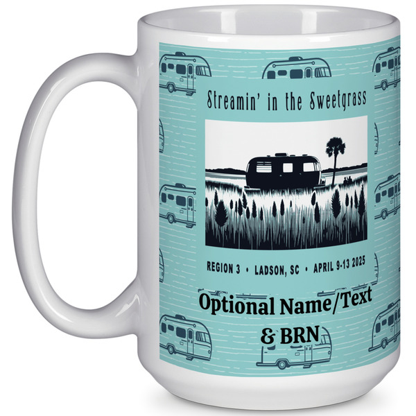 Custom Region 3 - 2025 Rally 15 oz Coffee Mug - White