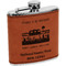 Region 3 - 2025 Rally Leatherette Wrapped Stainless Steel Flask