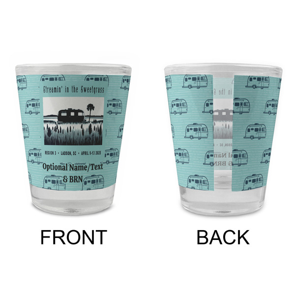 Region 3 - 2025 Rally Glass Shot Glass - Standard - Front & Back