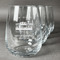 Region 3 - 2025 Rally Stemless Wine Glasses - Laser Engraved- Set of 4