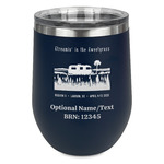 Region 3 - 2025 Rally Stemless Stainless Steel Wine Tumbler - Navy - Double-Sided