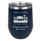 Region 3 - 2025 Rally Stemless Stainless Steel Wine Tumbler - Navy - Double-Sided
