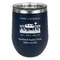 Region 3 - 2025 Rally Stemless Stainless Steel Wine Tumbler - Navy - Single-Sided