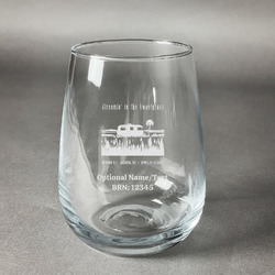 Region 3 - 2025 Rally Stemless Wine Glass - Laser Engraved