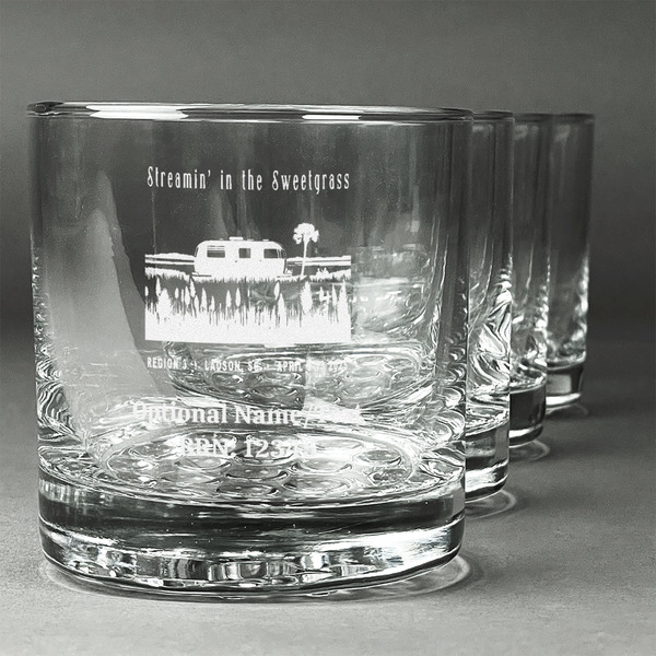 Custom Region 3 - 2025 Rally Whiskey Glasses - Engraved - Set of 4