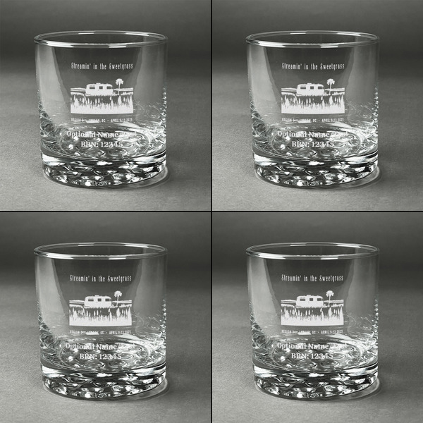 Region 3 - 2025 Rally Whiskey Glasses - Set of 4 - Front
