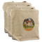 Northern California Airstream Club Reusable Cotton Grocery Bags - Set of 3